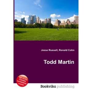  Todd Martin Ronald Cohn Jesse Russell Books