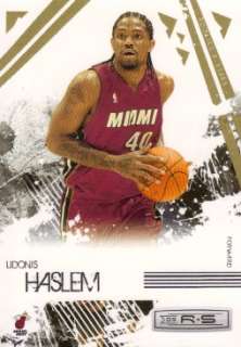 2009 10 Rookies and Stars Gold #50 Udonis Haslem /500  