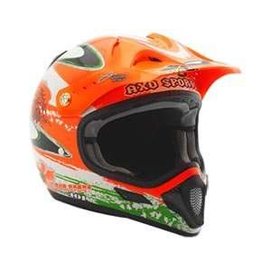  AXO motocross CHUTE OFFROAD HELMET M BANG TANGO Orange 