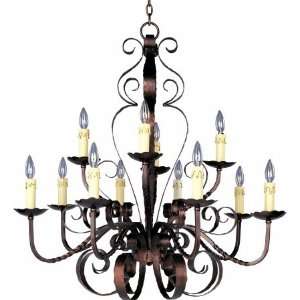  Aspen Collection 36 Wide Two Tiered Wrought Iron 