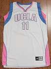   UCLA Pink Cancer Awareness Game Used Womens Basketball Jersey L