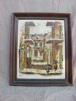 Myrl D Arcy Oil Painting   New Orleans French Quarter Courtyard 