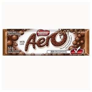 10  King Size Aero Chocoate Bars Made in Canada 63g Each  