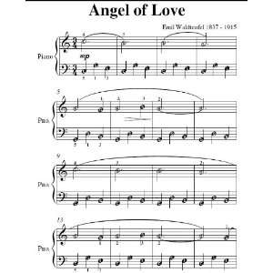   Angel of Love Waldeteufel Easy Piano Sheet Music Waldeteufel Books
