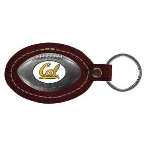 Cal Berkeley Leather Football Key Tag
