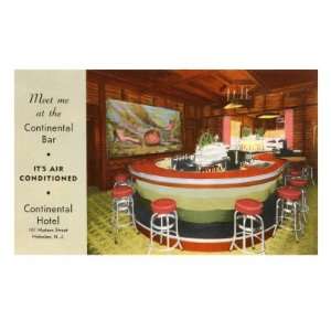 Continental Bar, Hoboken, New Jersey Architecture Premium Poster Print 