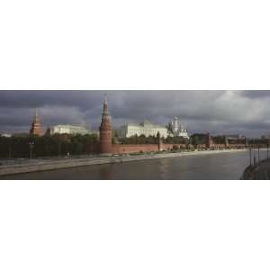  Buildings Along Grand Kremlin Palace, Moskva River, Moscow 