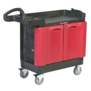  Rubbermaid TradeMaster Structural Foam Service Cart with 2 