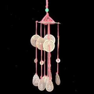 Bring Me Money 19 Inch Coin Feng Shui Wind Chime 