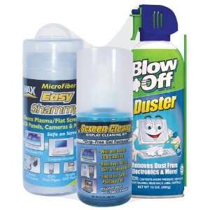  (4 CASE) Blow Off Computer Care Kit   Air Duster, Screen 