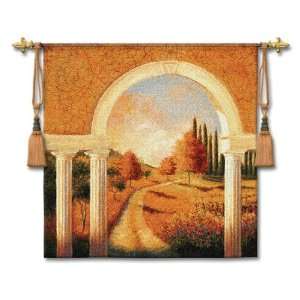   Weavers Tuscan Archway Woven Wall Tapestry [Kitchen]