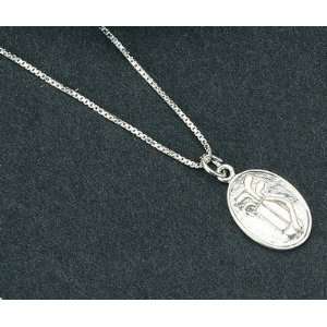  Golf Tee Time Sterling Silver Necklace