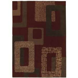  Shaw Origins Metro Cayenne Red Rectangle 5.50 x 7.80 Area 