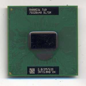  Intel Pentium M 2.0GHz Mobile Centrino CPU SL7SM 