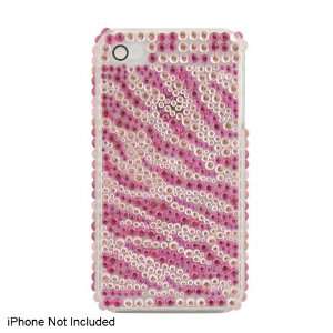  Diamond Bling Hard Case for iPhone 4 & iPhone 4S, Hot Pink 