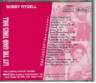 BOBBY RYDELL   LET THE GOOD TIMES ROLL CD NEW/SEALED  