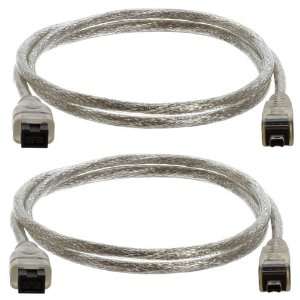  3 Foot IEEE 1394 9 Pin to 4 Pin FireWire 800/400 Cable 
