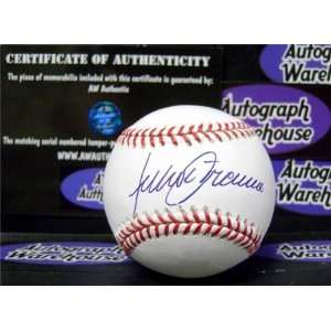  Julio Franco Autographed/Hand Signed Baseball Sports 