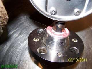 Dresser Ashcroft Diaphragm Seal & Model 45 Test Gauge  