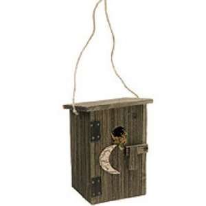  Boyds Bears Outhouse Birdhouse Mini Cabinet