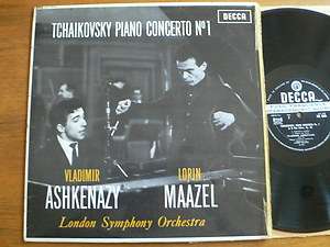 Tchaikovsky Piano Concerto 1   Ashkenazy, Maazel   Decca Wide Band 
