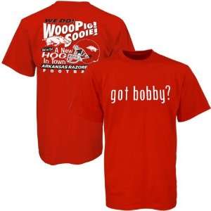    Arkansas Razorbacks Cardinal Got Bobby? T shirt