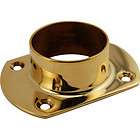 ft Polished Brass Wall Mount Bar Foot Rail Kit items in KegWorks 