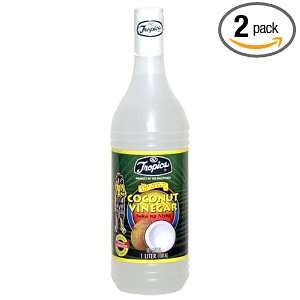 Tropics Coconut Vinegar, 33 Ounce Bottle Grocery & Gourmet Food