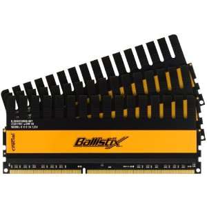  Crucial Ballistix 6 GB (3x2 GB) DDR3 1600 CL8 1.65V Memory 