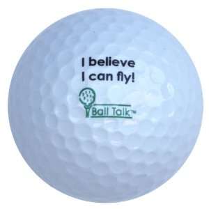  BallTalk Golf Balls   (I believe I can Fly   Ace 