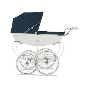  Silver Cross Balmoral Carriage In Navy/White Baby