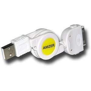  New Amzer USB Retractable Sync Data Cable For iPod Touch 