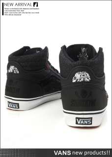 BN Vans Owens Hi Vulc MU (TSC) Black Shoes #V230A  