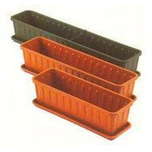  B Line  Tsr 80Cm X 20Cm Terracotta Trough Tray