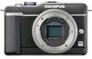 Olympus Pen E PL1 Micro 4/3 Digital Camera Body 12.3MP Black NEW USA 
