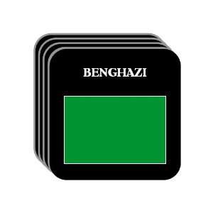  Libya   BENGHAZI Set of 4 Mini Mousepad Coasters 