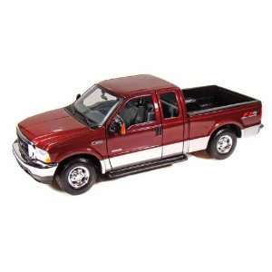  2004 Ford F 350 Lariat 1/18 Burgundy Toys & Games