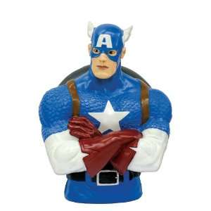  Marvel Captain America Bust Bank Toys & Games