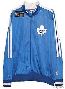Toronto Maple Leafs NHL Blue Track Style Jacket 2XL  
