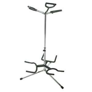  Stagg SG A300CR Triple Guitar Stand with Folding Legs 