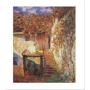  Claude Monet   Die Treppe Canvas