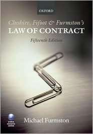   of Contract, (0199287562), M. P. Furmston, Textbooks   