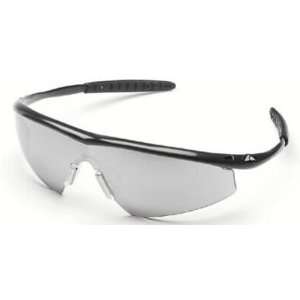  Tremor Safety Glasses With Onyx Frame And Silver Mirror 