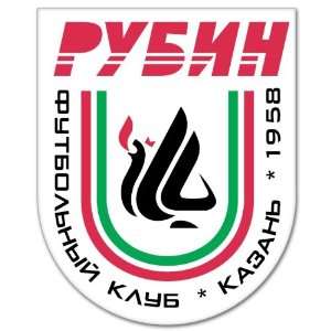  FC Rubin Kazan Russian Football car sticker 4 x 5 
