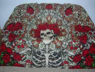   Tan Grateful Dead Big Bertha Tapestry Couch Bed Cover Wall Hanging NIP