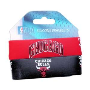  Chicago Bulls Wrist Band (Set of 2) NBA