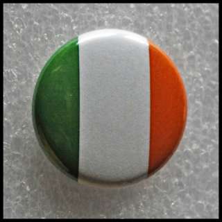 Irish Flag   Ireland  Éire   Irish tricolour   Button  