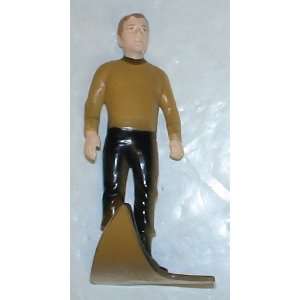    Vintage Pvc Figure  Star Trek Captain Kirk 