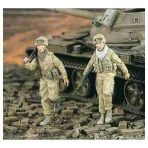  British MG Team Gulf Wars 1 35 Verlinden Toys & Games