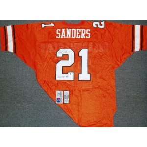  Barry Sanders Autographed Uniform   Authentic Sports 